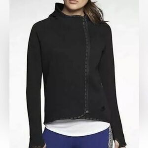 Nike Sportswear Tech Fleece Women's Cape Jacket - 669613-010 - Black -
